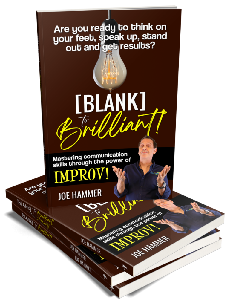 Blank to Brilliant Book - Joe Hammer, author